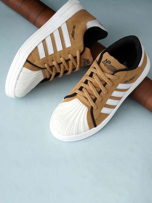 men tan lace up sneaker - 21918926 -  Standard Image - 0