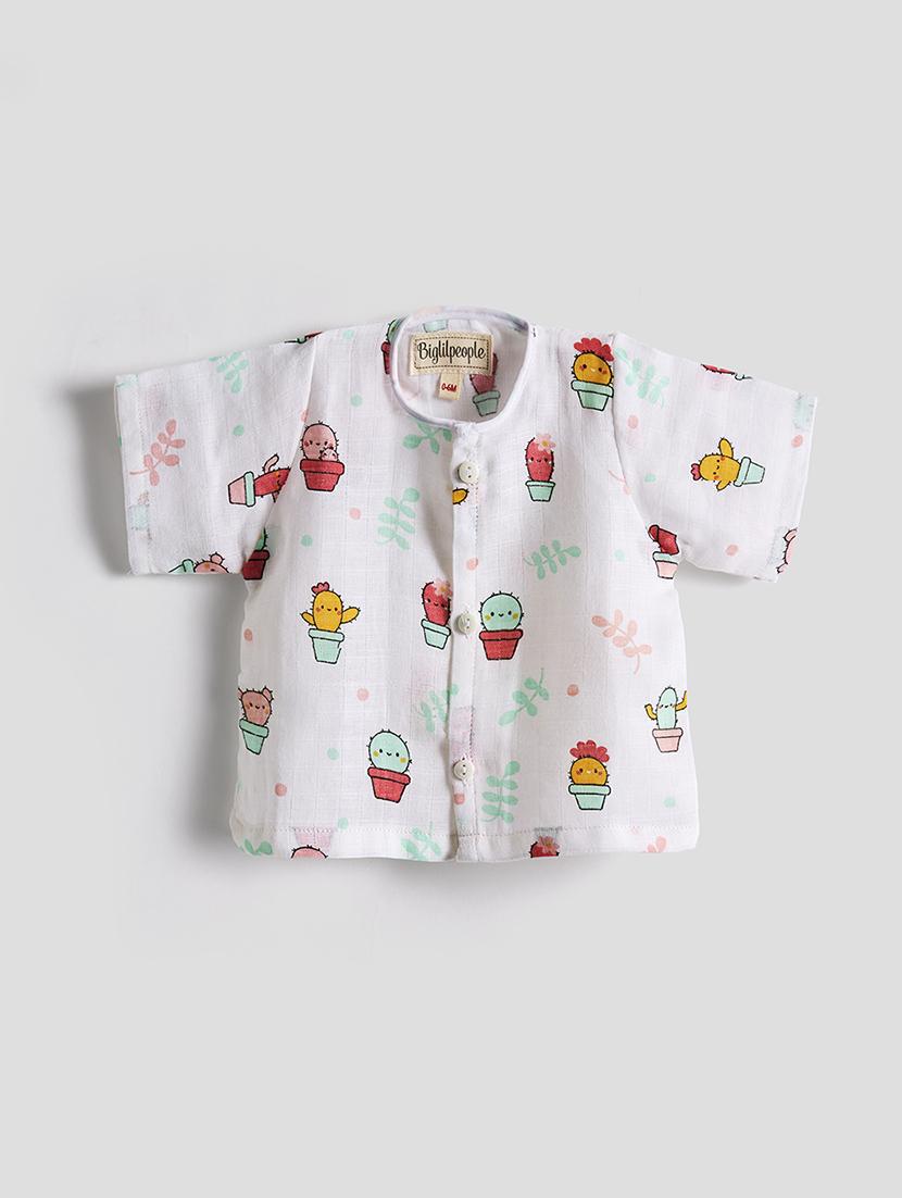 kids printed short sleeves co-ords set - 21919494 - Standard Image - 1