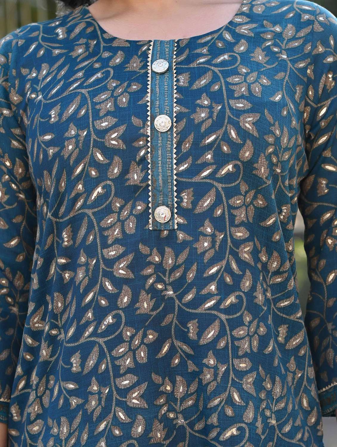 women three quarter sleeve kurta pant with dupatta set - 21919889 -  Standard Image - 6