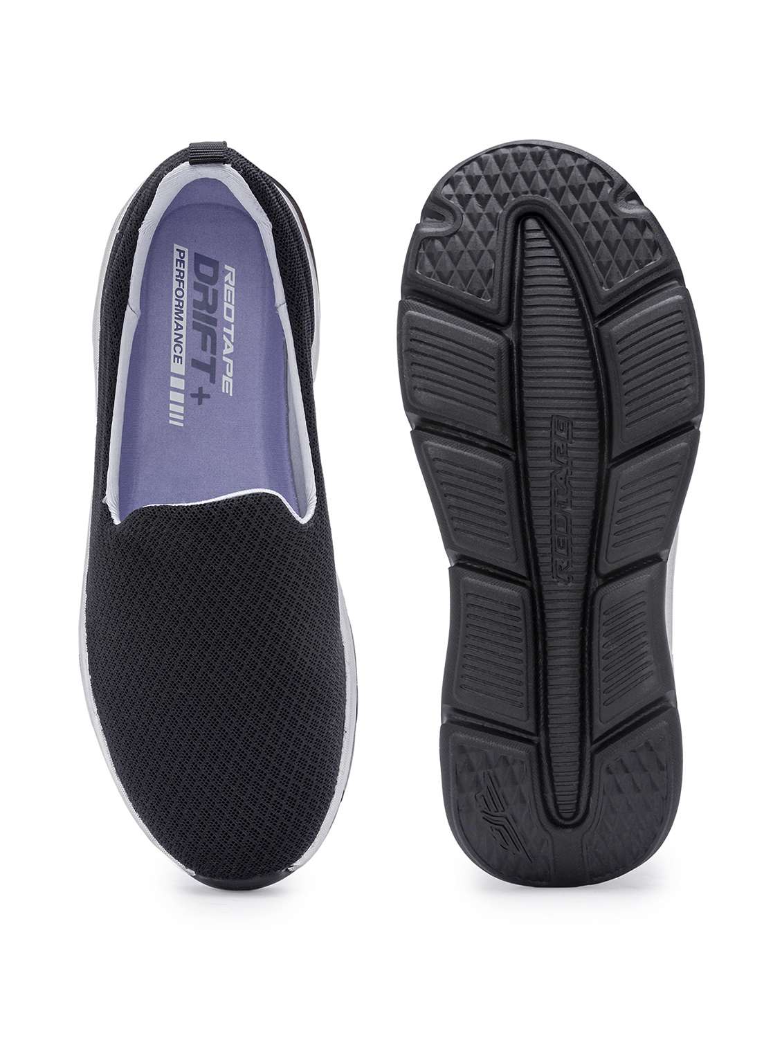 women black slip on sports shoe - 21919986 - Standard Image - 4