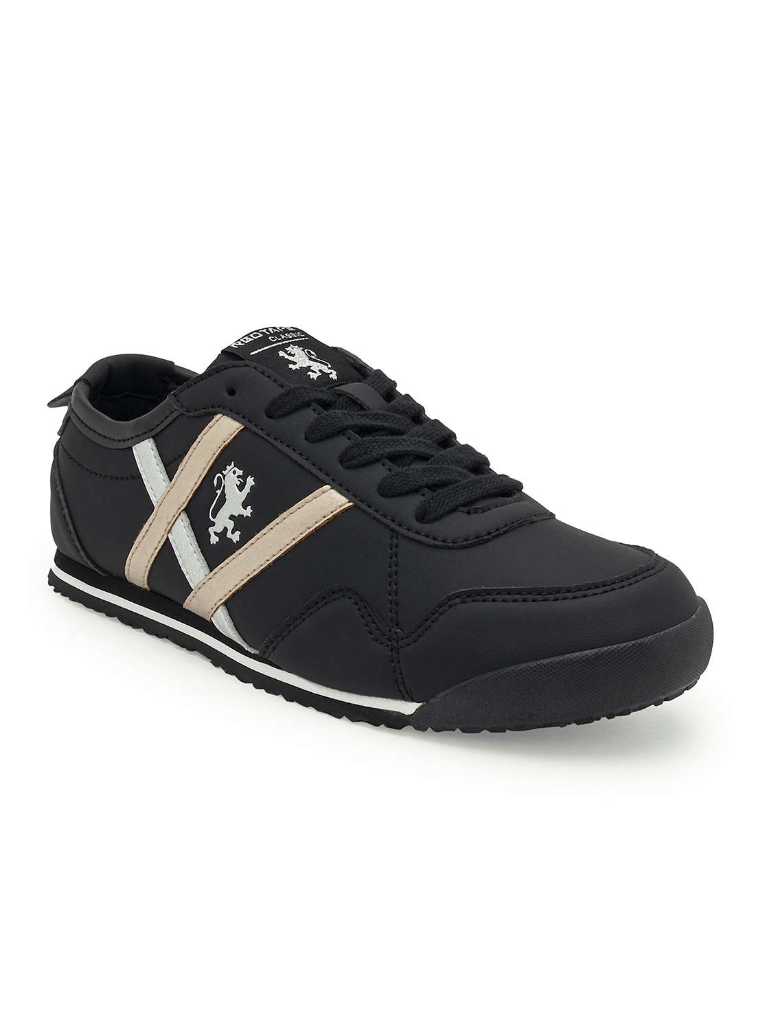 women black lace-up sneaker - 21920057 - Standard Image - 1