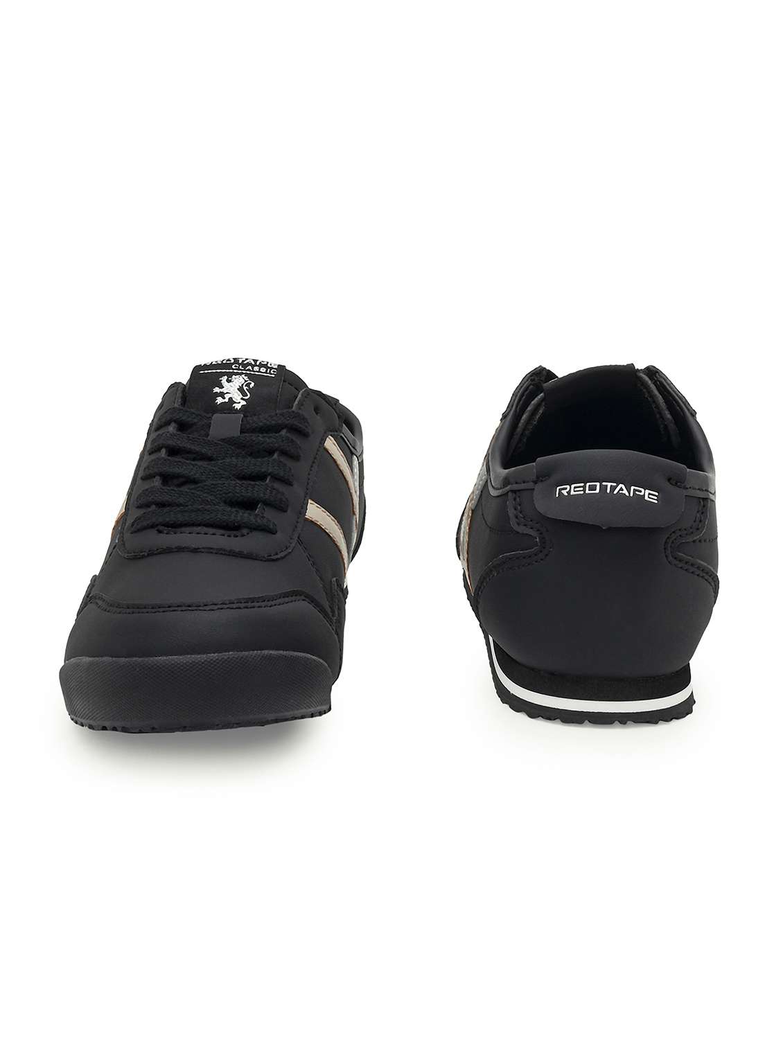 women black lace-up sneaker - 21920057 - Standard Image - 4