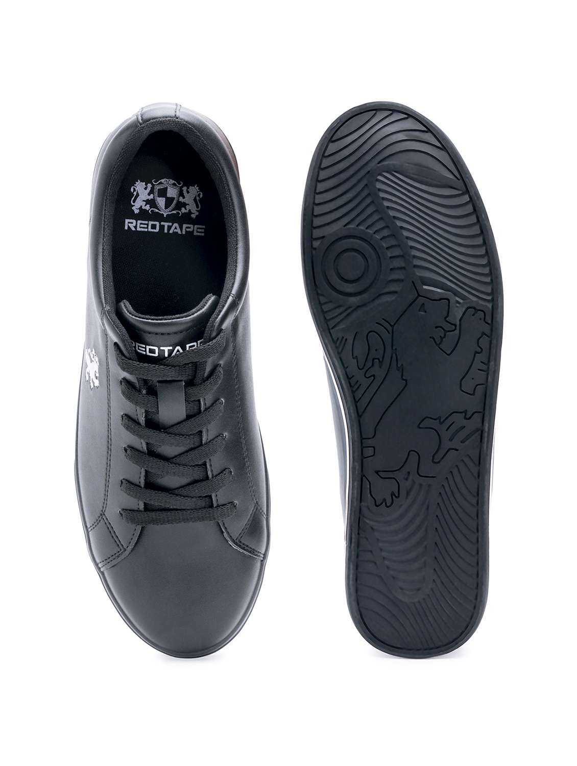 women black lace-up sneaker - 21920094 - Standard Image - 4