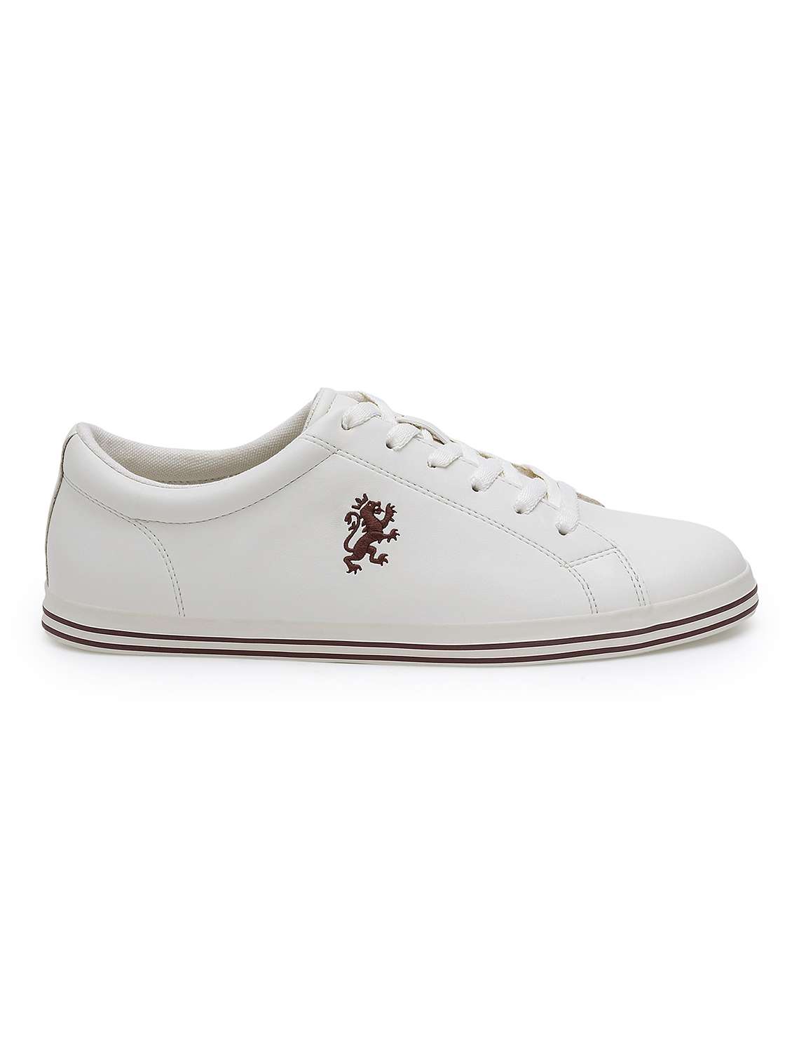 women white lace-up sneaker - 21920095 -  Standard Image - 1