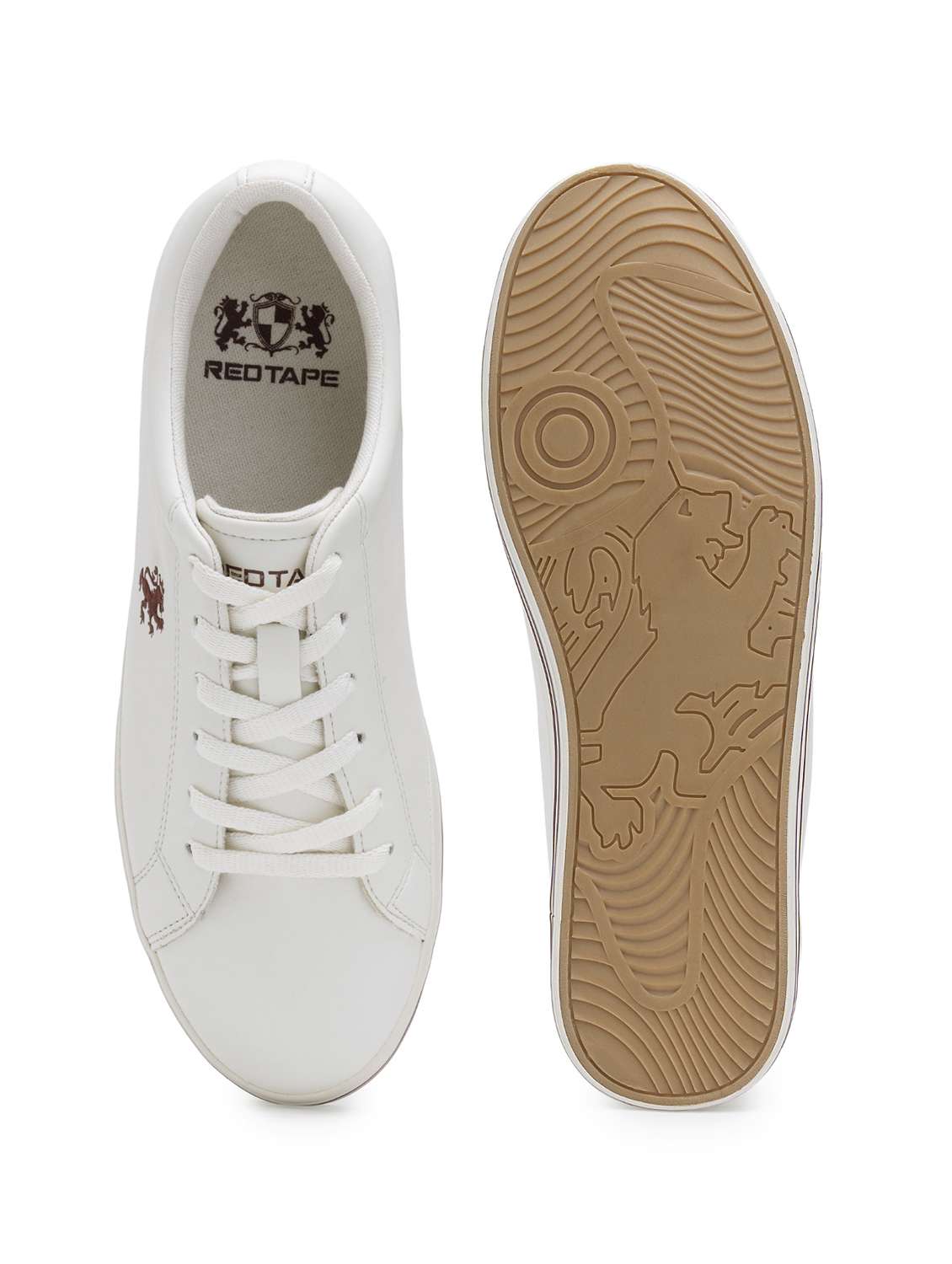 women white lace-up sneaker - 21920095 - Standard Image - 4