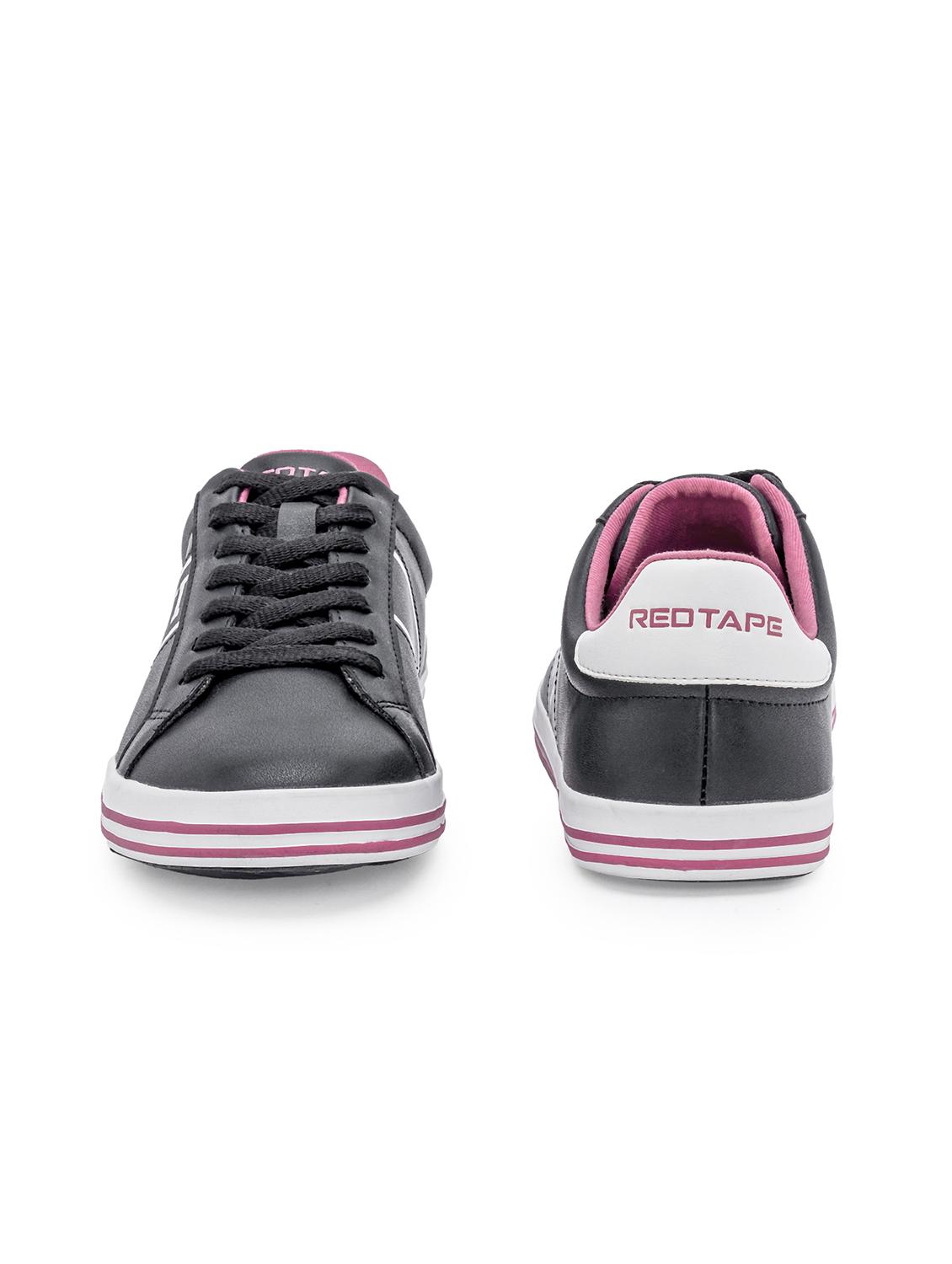women black lace-up sneaker - 21920099 - Standard Image - 4