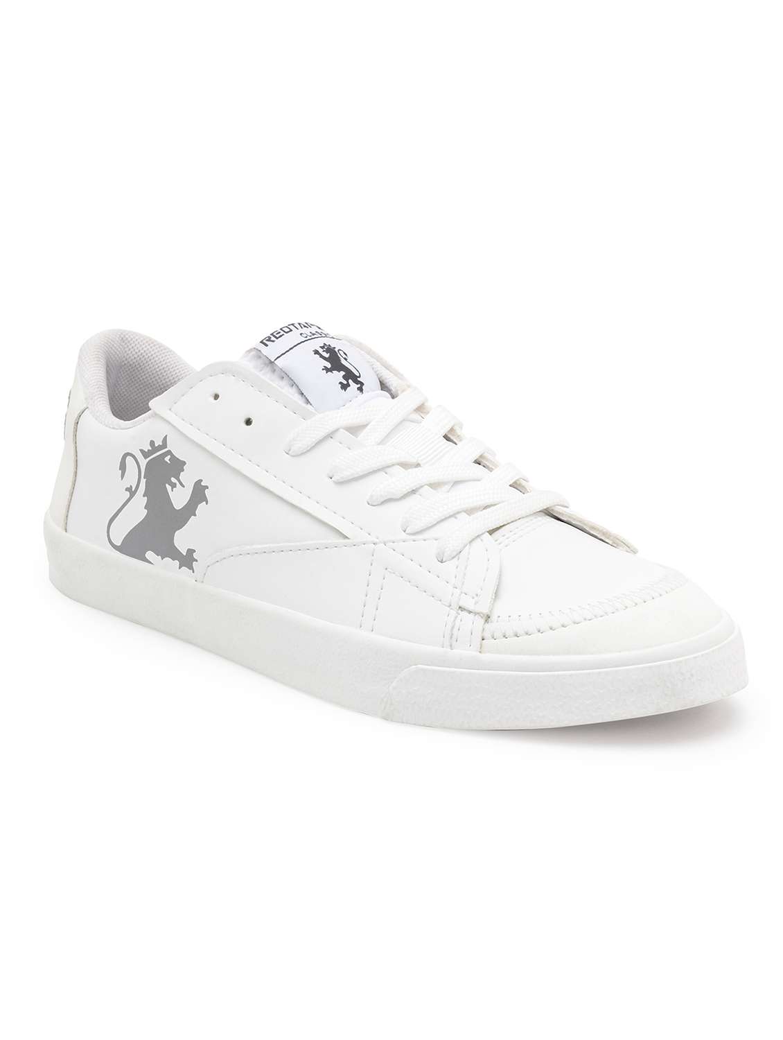 women white lace-up sneaker - 21920105 - Standard Image - 1