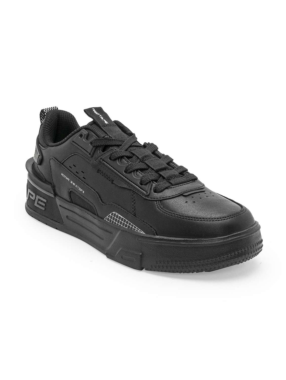 women black lace-up sneaker - 21920115 - Standard Image - 1