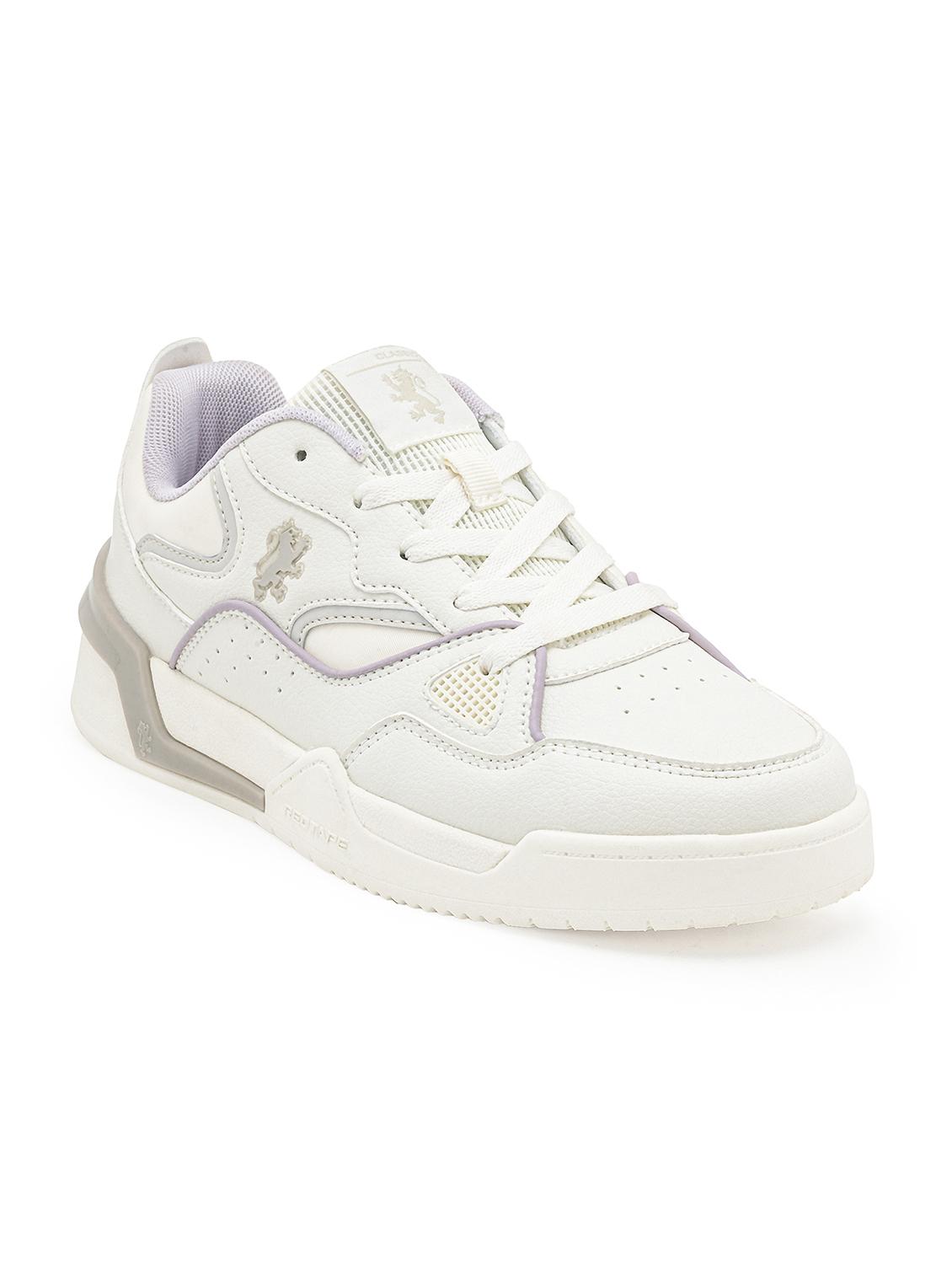 women white lace-up sneaker - 21920120 - Standard Image - 1