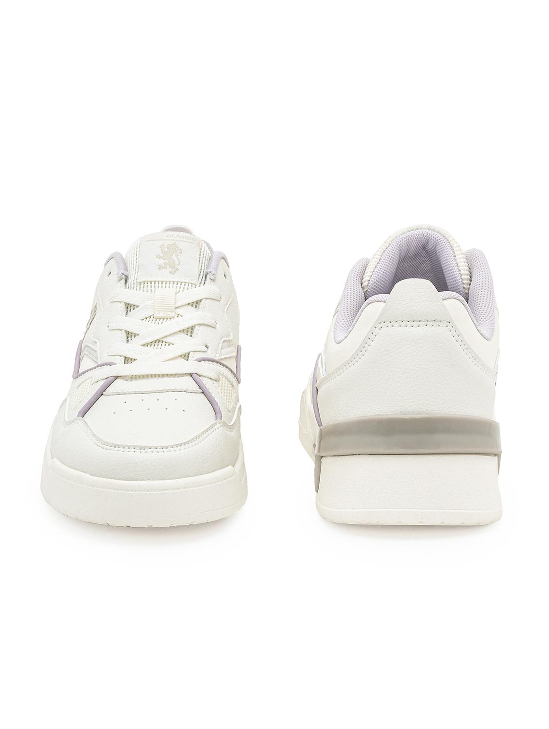 women white lace-up sneaker - 21920120 - Standard Image - 4