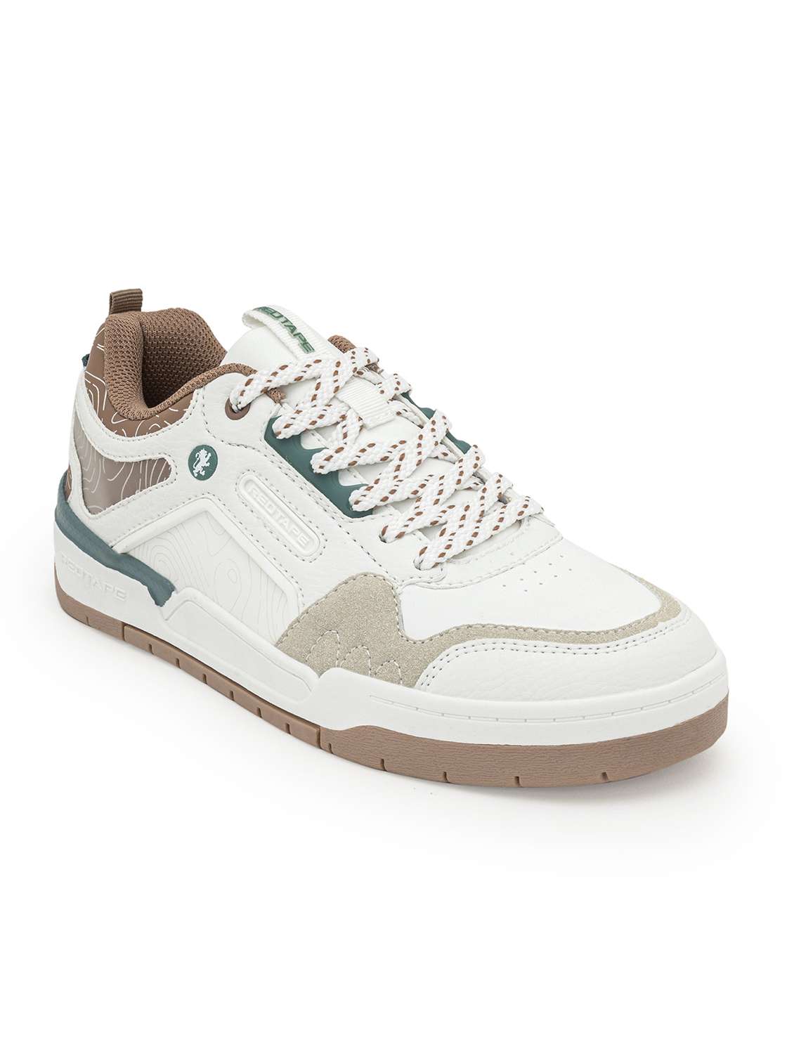 women color block lace-up sneaker - 21920128 -  Standard Image - 1