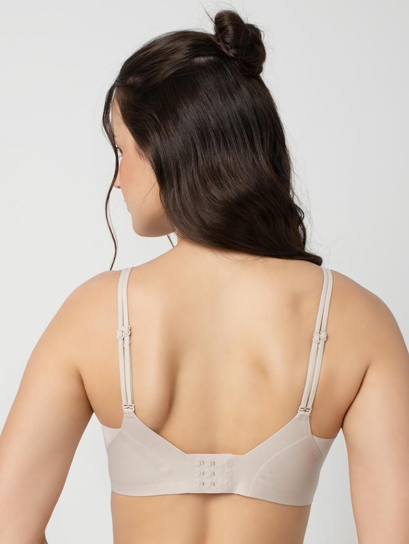 women solid lightly padded t-shirt bra - 21920143 - Standard Image - 1