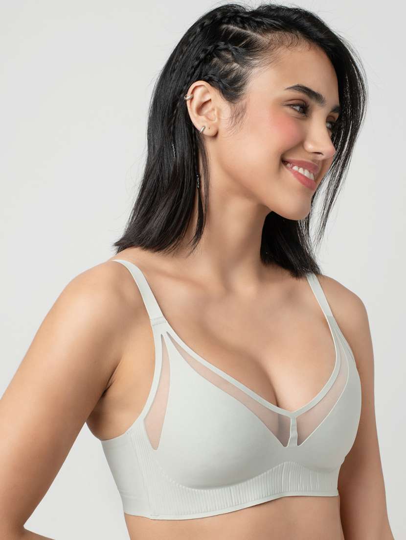 Women Solid Lightly Padded T-shirt Bra - 21920149 -  Standard Image - 1