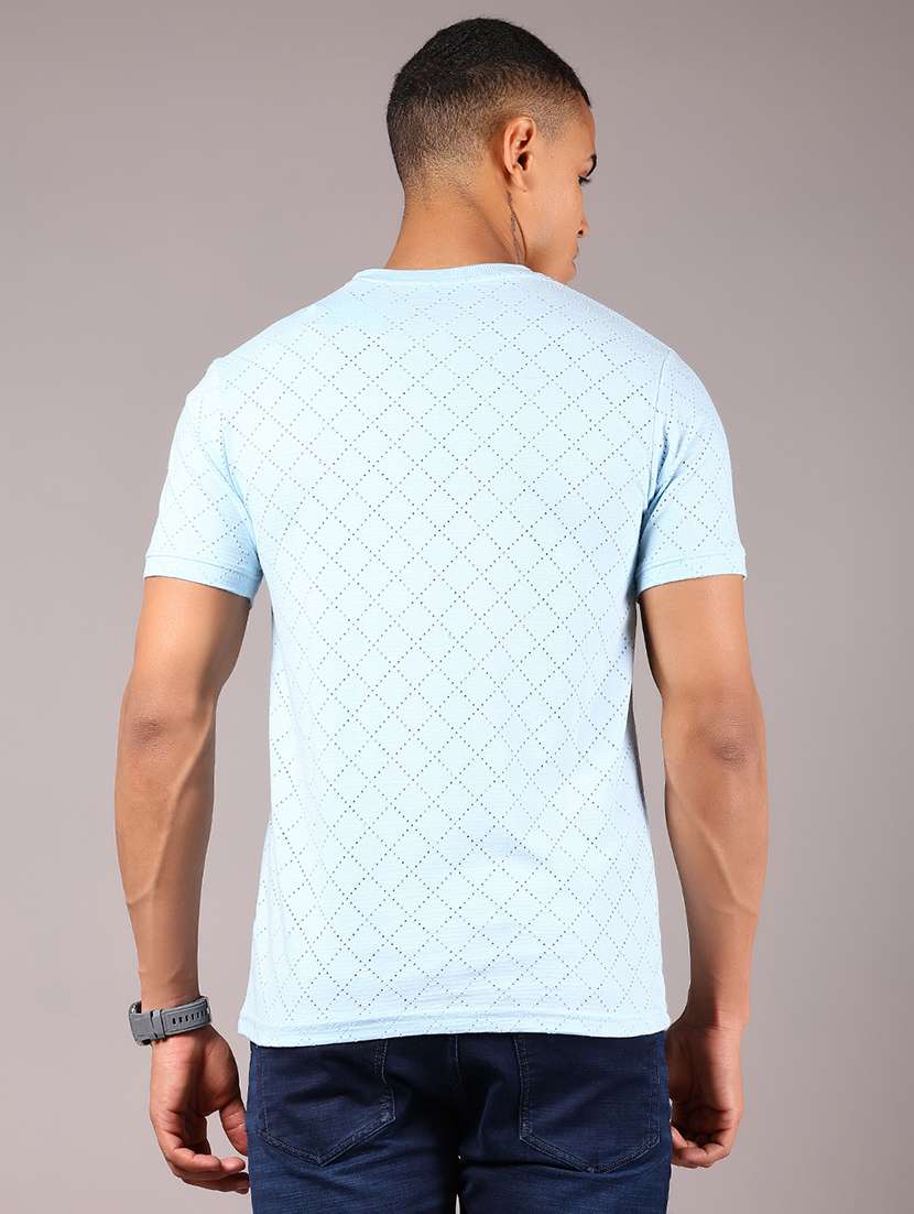 men self design short sleeve regular fit t-shirt - 21921100 -  Standard Image - 1