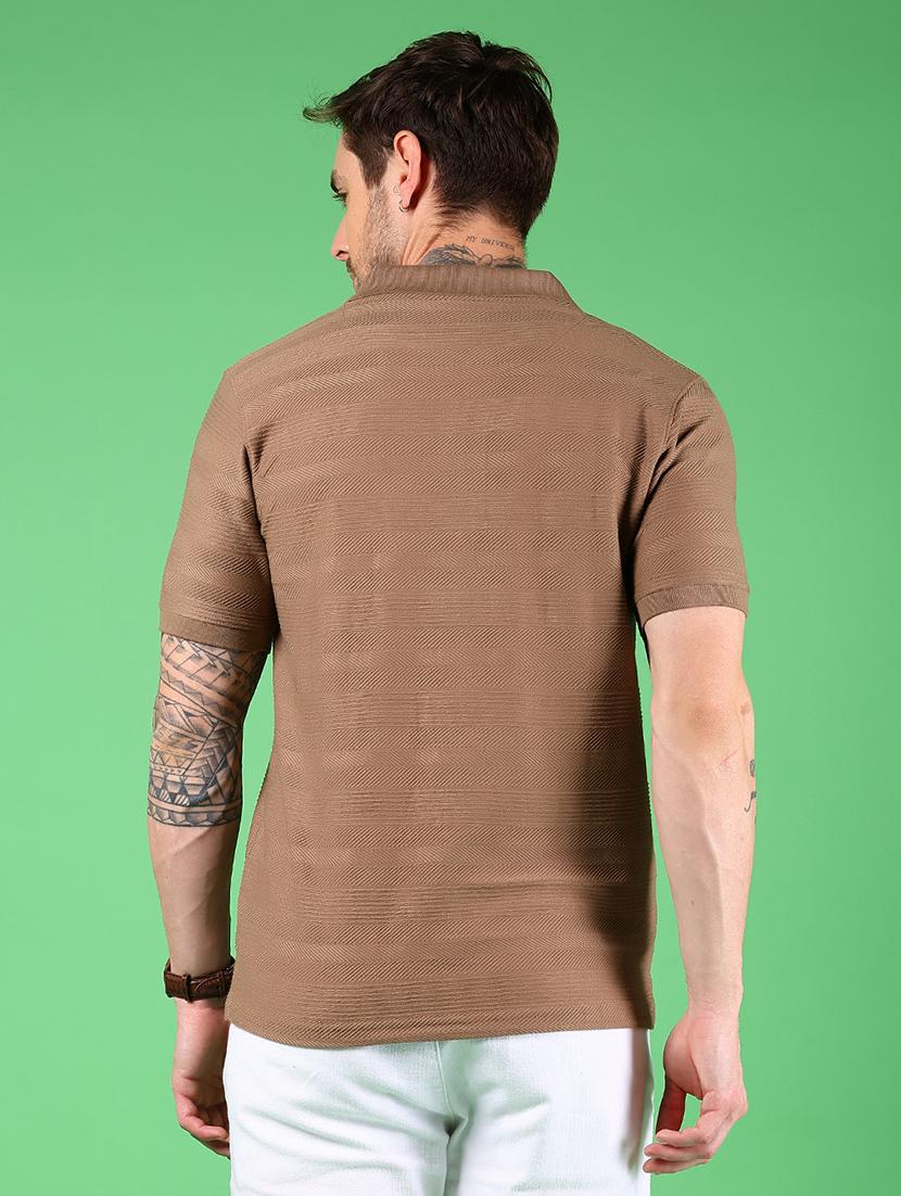 men solid short sleeves regular fit polo t-shirt - 21921124 -  Standard Image - 1