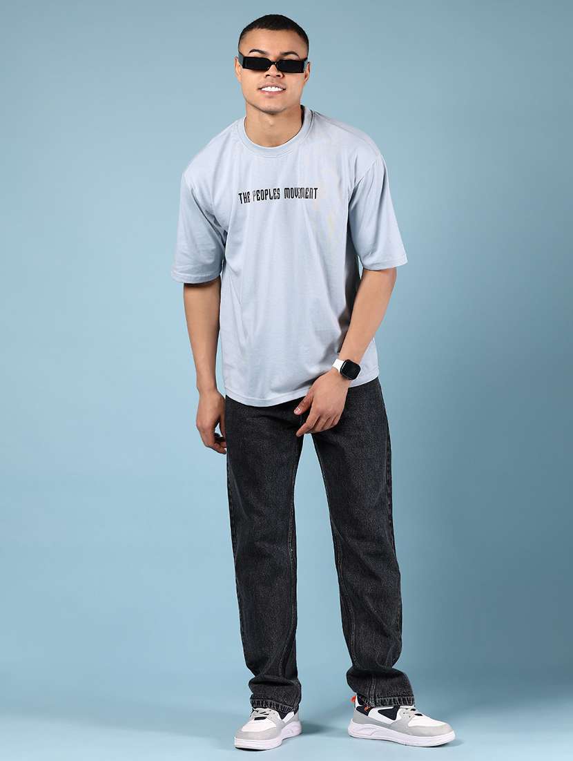 men printed short sleeves loose fit t-shirt - 21921133 -  Standard Image - 4