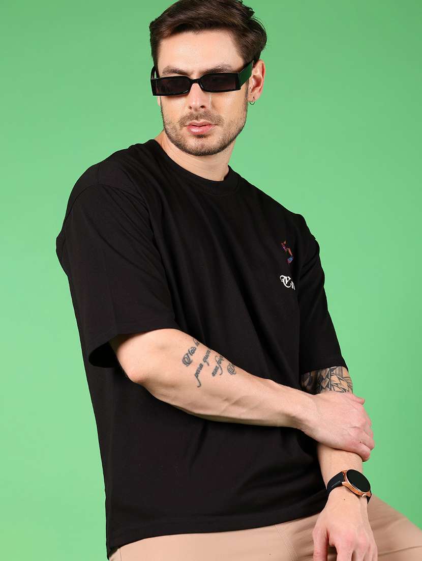 men printed short sleeves loose fit t-shirt - 21921144 - Standard Image - 1