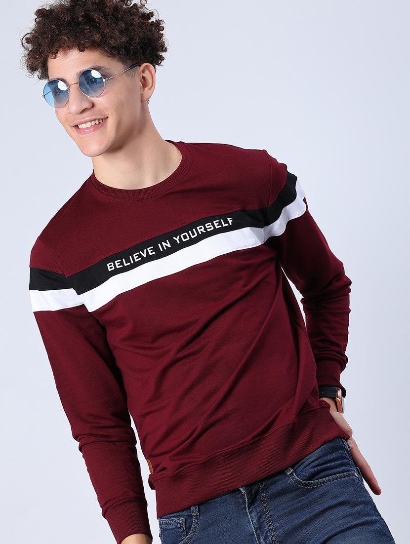 men striped long sleeve regular fit t-shirt - 21922333 - Zoom Image - 0