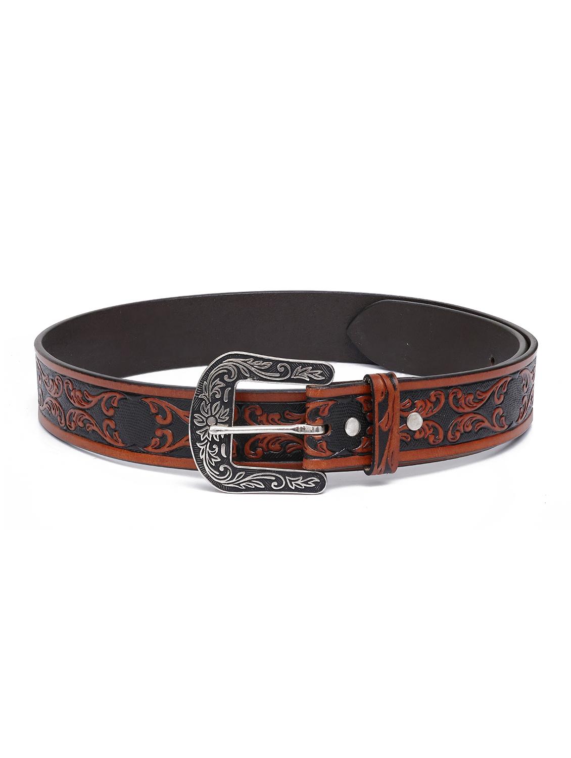 women brown textured belt - 21922394 -  Standard Image - 1