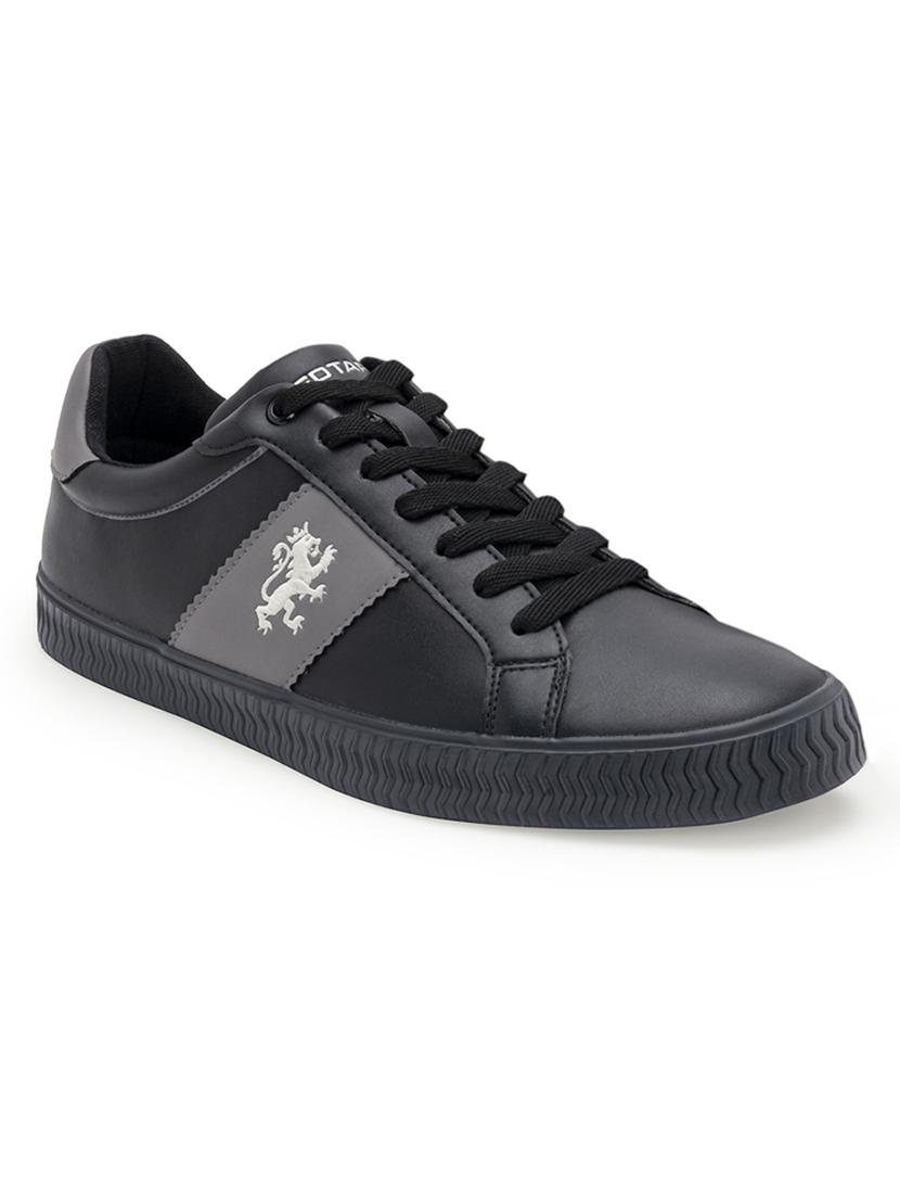 men black lace up sneaker - 21922423 - Standard Image - 1