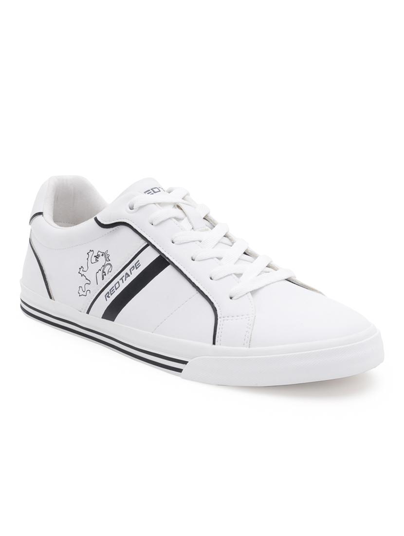 men white lace up sneaker - 21922436 - Standard Image - 1