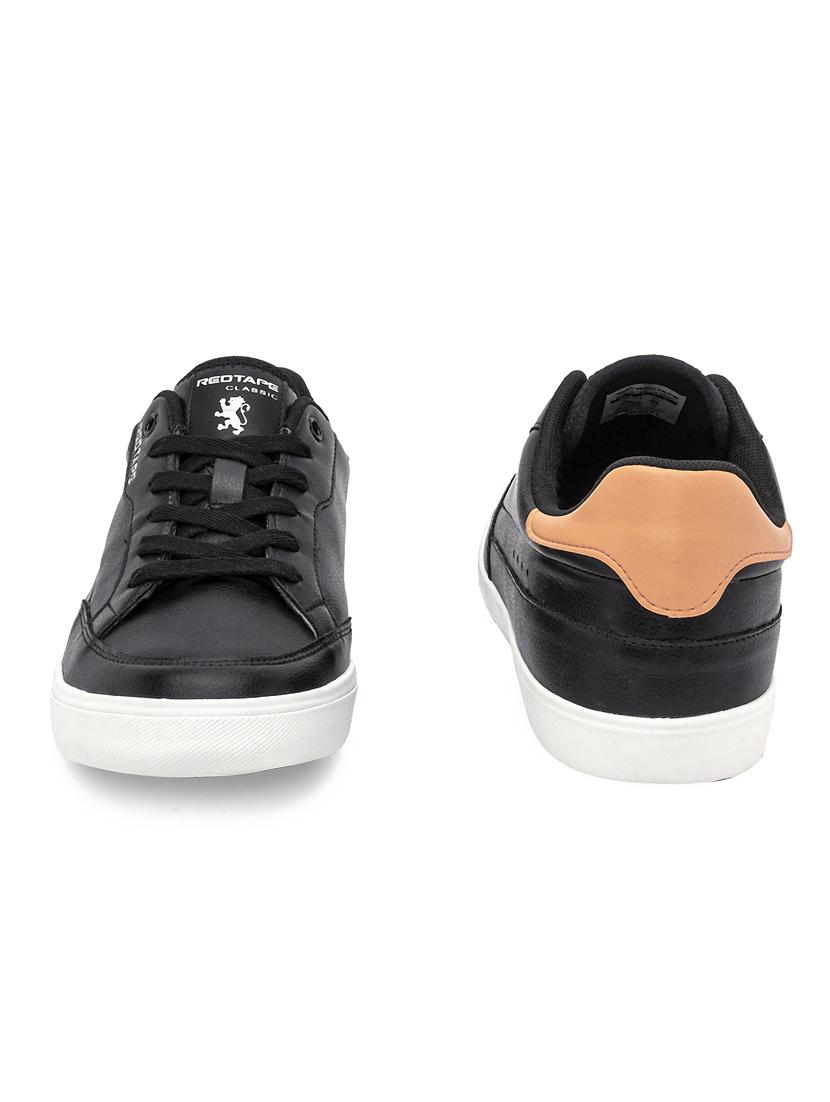 men black lace up sneaker - 21922467 - Standard Image - 4