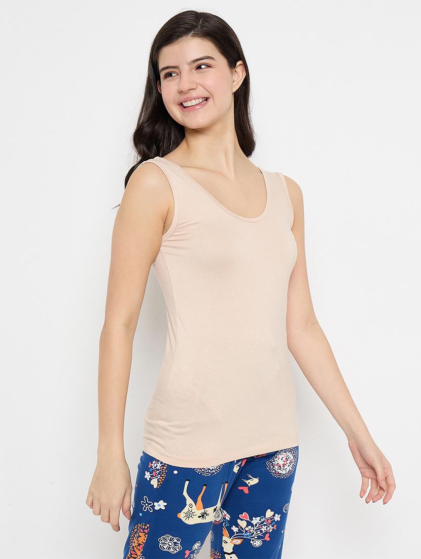 women pack of 2 solid camisole - 21922665 - Standard Image - 1