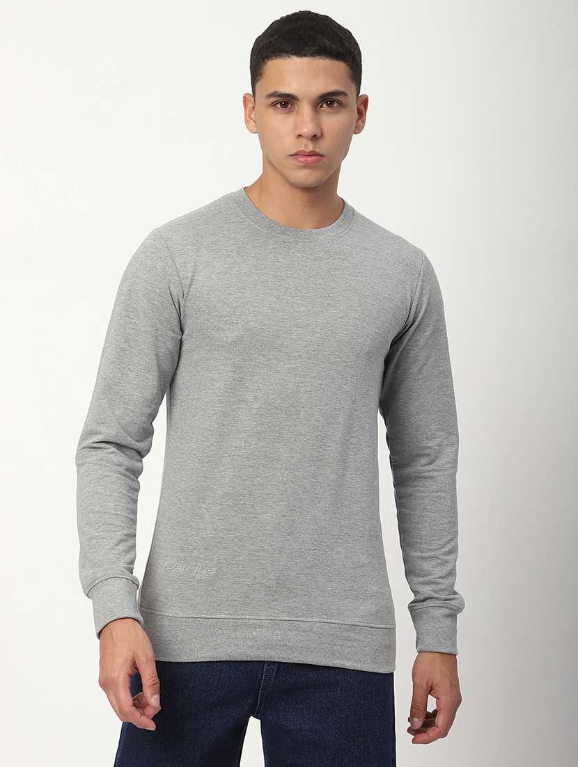 men pack of 2 solid long sleeves sweatshirt - 21922818 -  Standard Image - 4