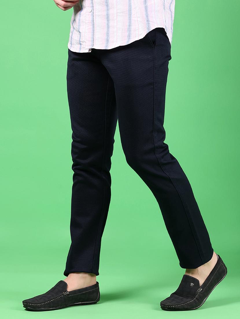 men solid mid rise slim fit chinos - 21922874 - Standard Image - 1