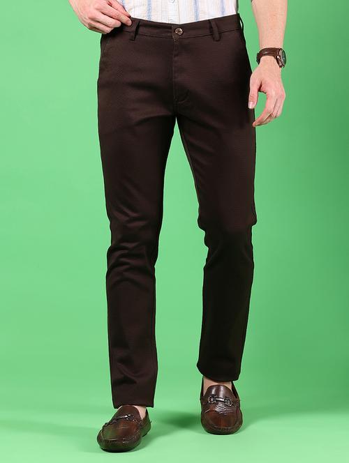 men solid mid rise regular fit chinos  - 21922875 -  Standard Image - 0