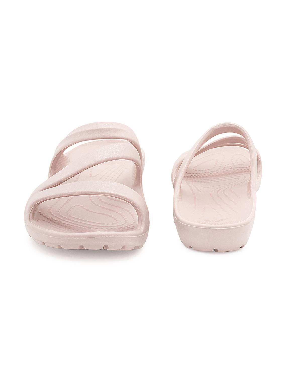 women solid slip on slider - 21923195 - Standard Image - 4
