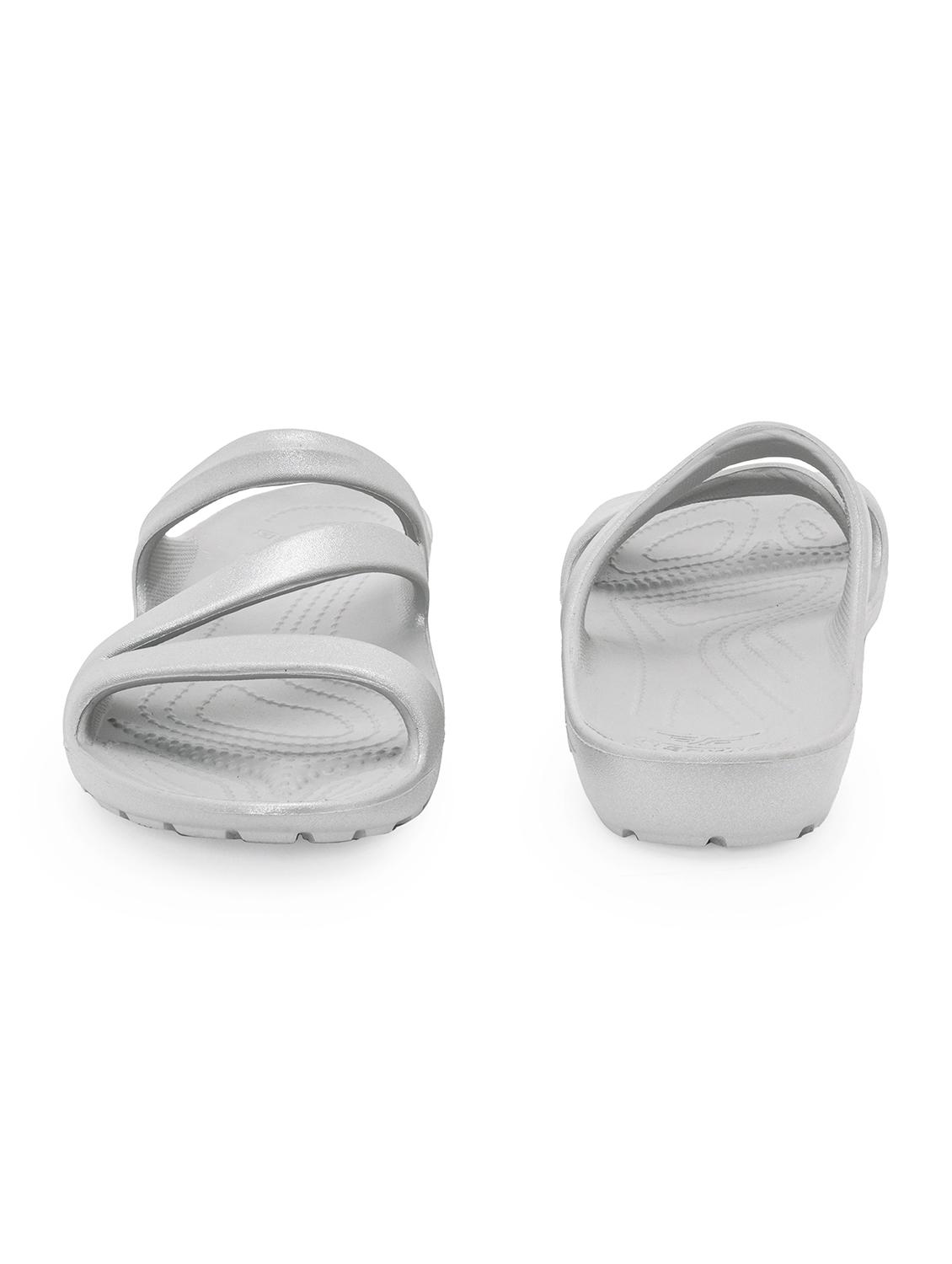 women solid slip on slider - 21923197 - Standard Image - 4