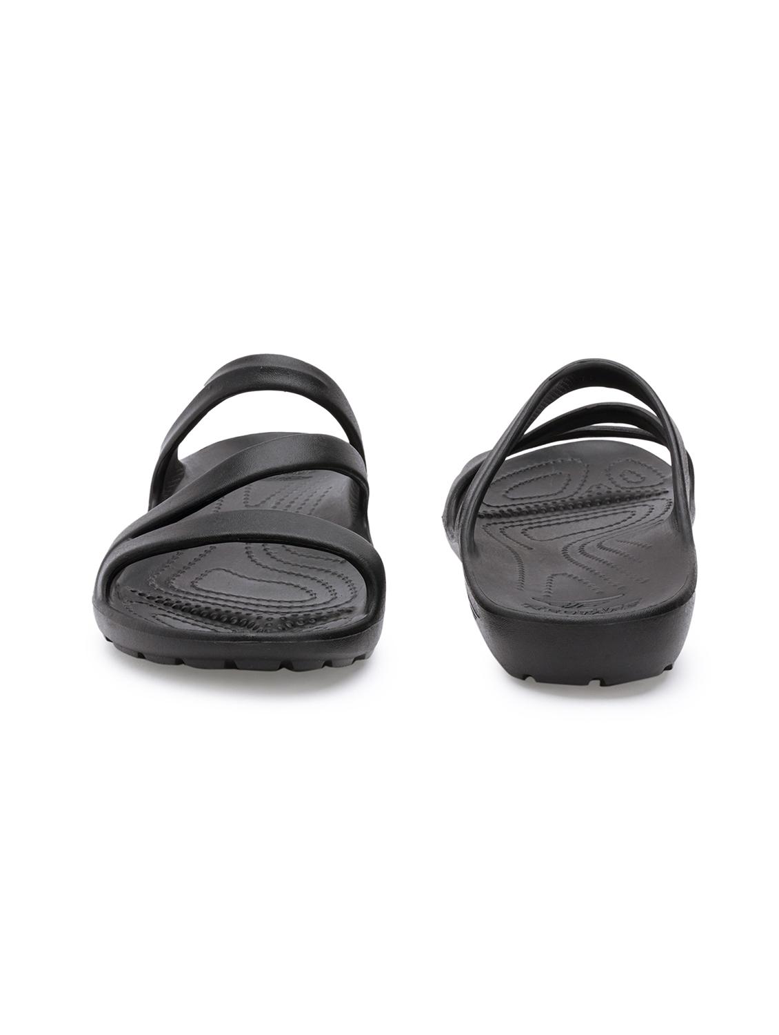 women solid slip on slider - 21923220 - Standard Image - 4