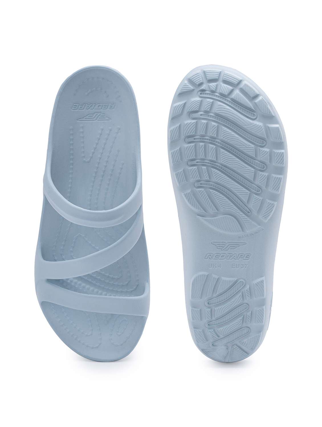 women solid slip on slider - 21923222 - Standard Image - 4