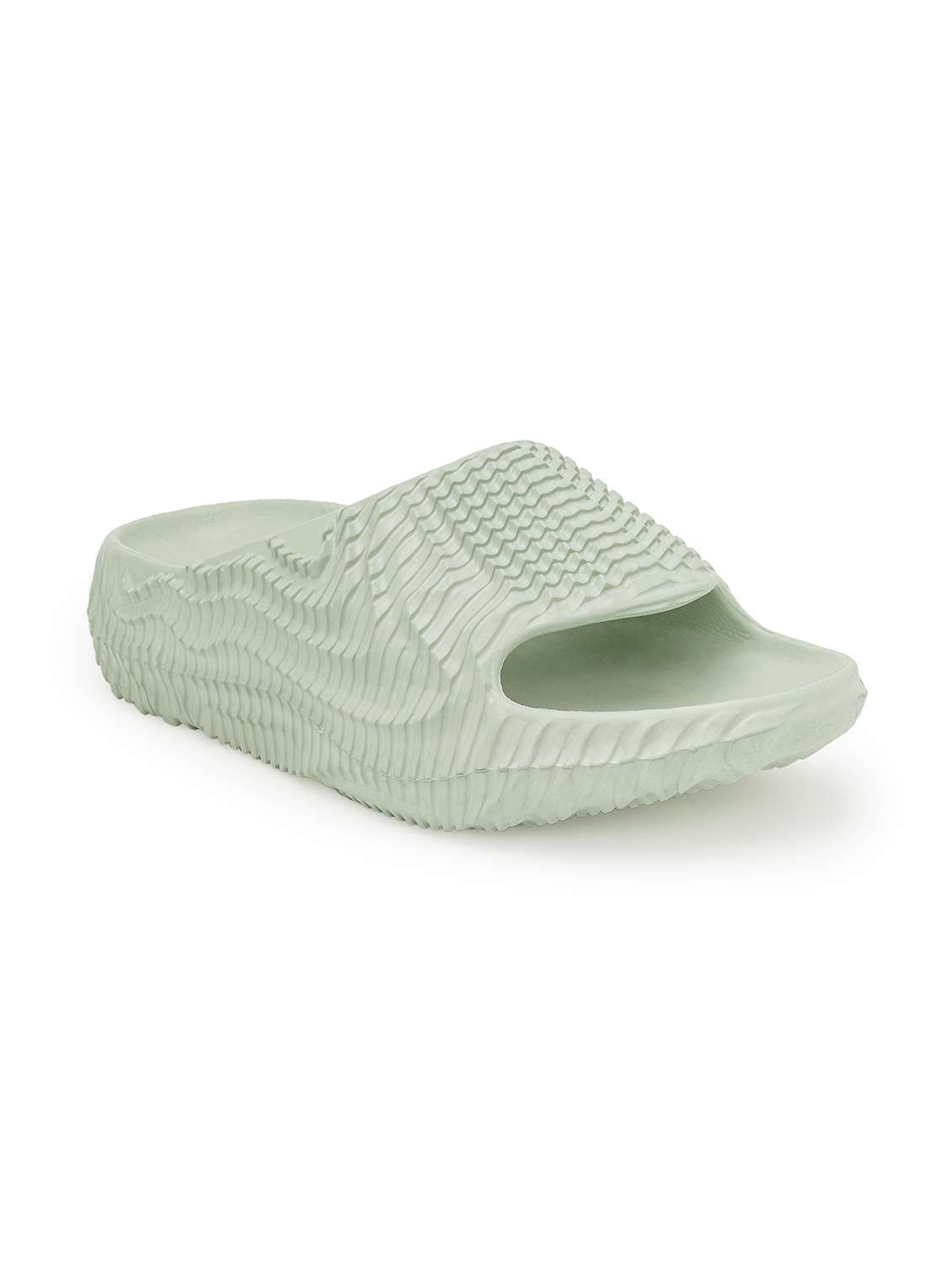 women open toe slip on slider - 21923256 - Standard Image - 1