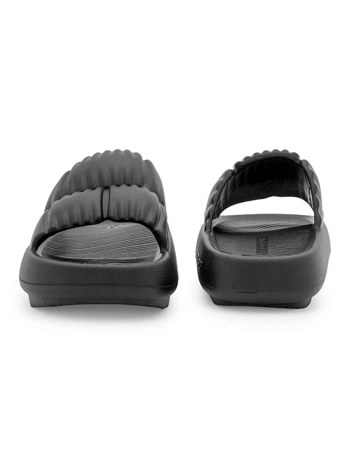 women textured slip on slider - 21923270 - Standard Image - 4