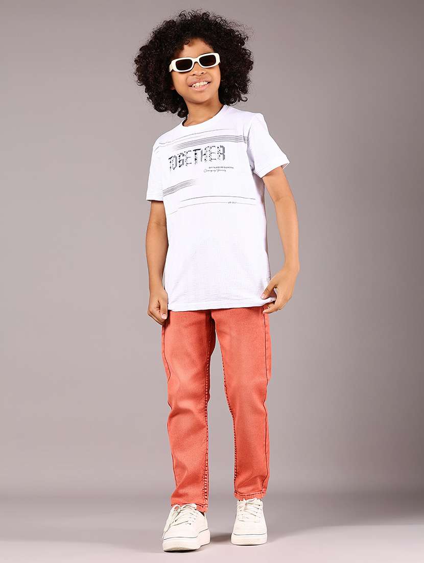 boys coral solid mid rise jeans - 21923304 - Standard Image - 4