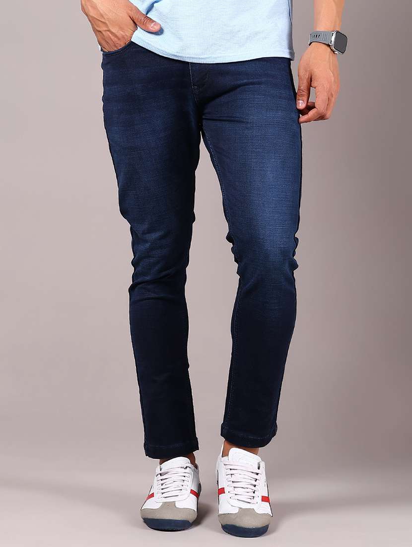 men washed mid rise skinny fit jean - 21923347 -  Standard Image - 1