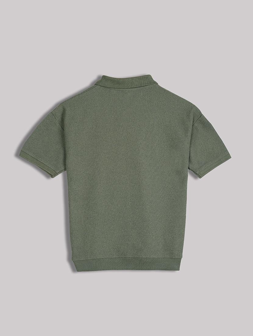 boys solid short sleeves polo t-shirt - 21923357 - Standard Image - 1