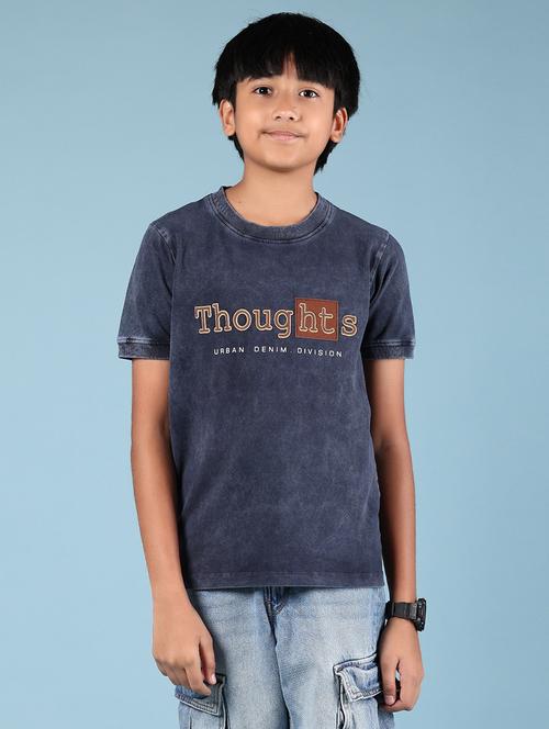 boys printed short sleeves t-shirt - 21923499 - Standard Image - 0
