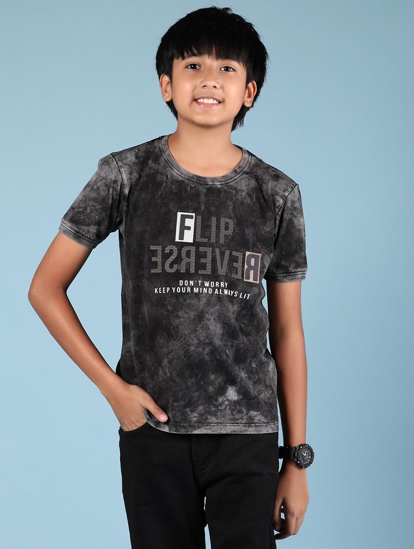 boys printed short sleeves t-shirt - 21923504 -  Zoom Image - 0