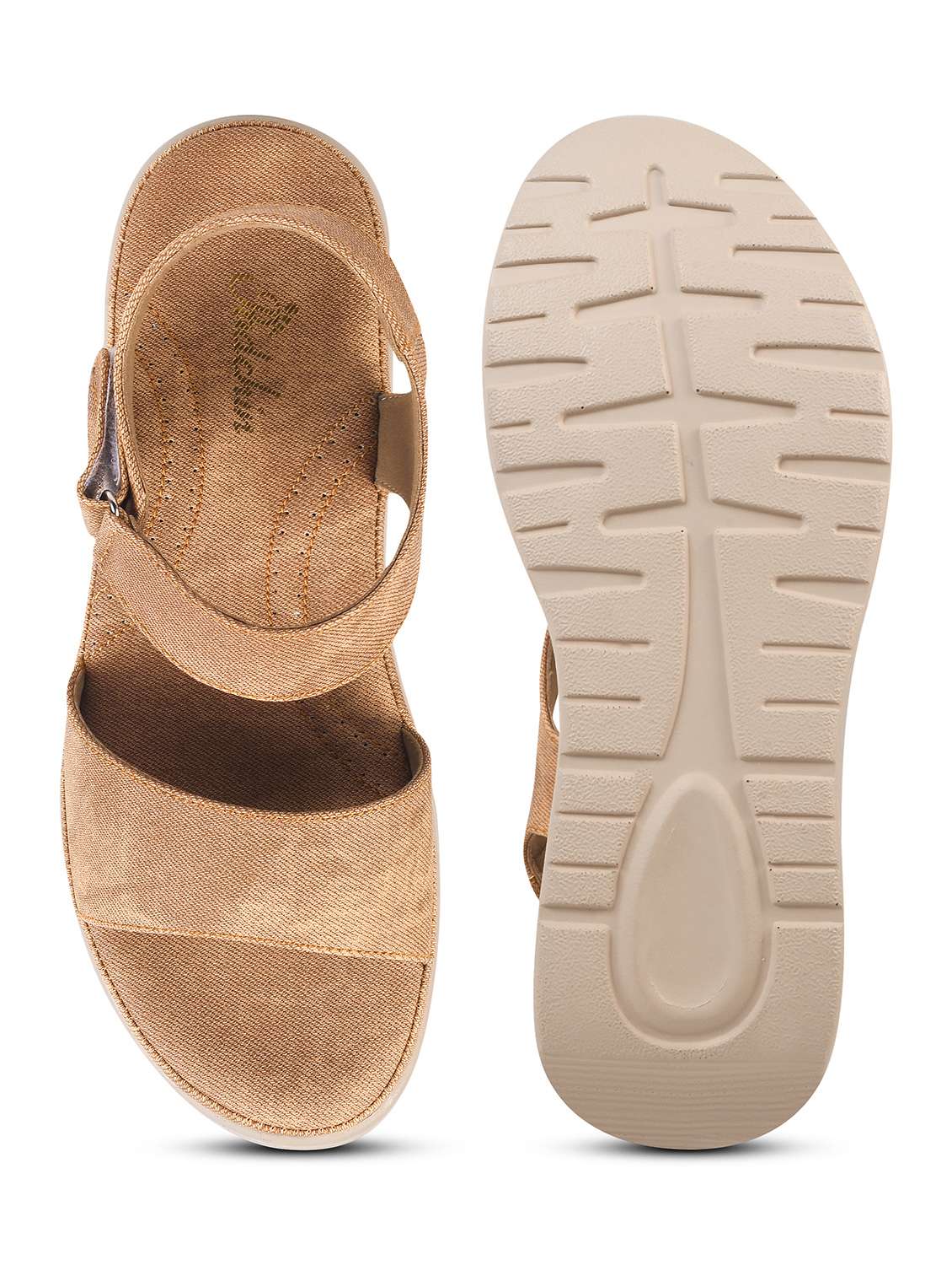 women solid back strap wedges - 21923599 -  Standard Image - 4