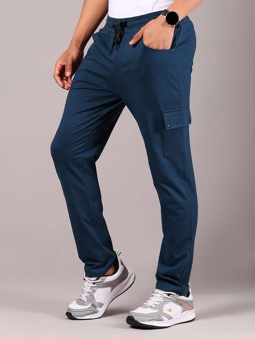 men solid mid rise cargo - 21923720 -  Standard Image - 1