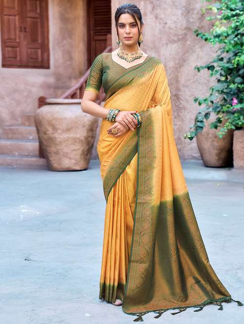 women self design banarasi saree with blouse - 21923738 -  Standard Image - 0