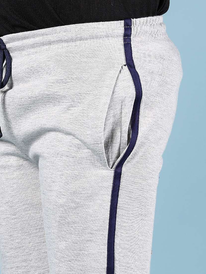 boys solid mid rise track pant - 21923748 -  Standard Image - 4