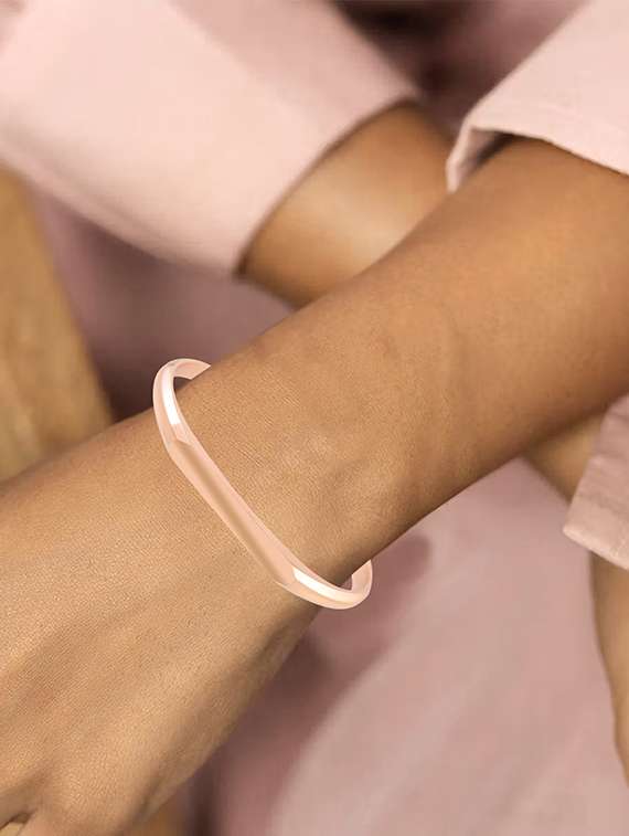 women rose gold cuff bracelet - 21923880 -  Standard Image - 4