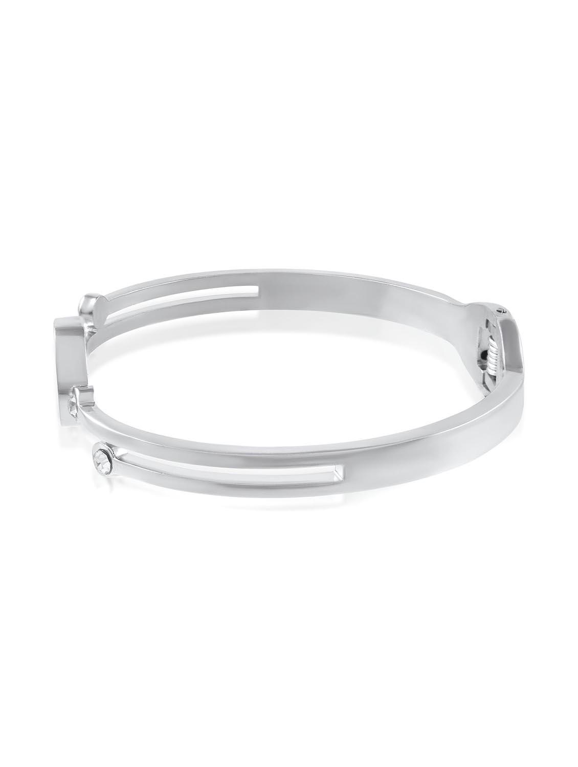women silver cuff bracelet - 21923882 - Standard Image - 1