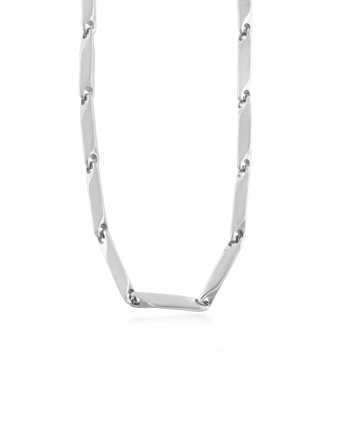 silver stainless steel chain for men  - 21923891 -  Standard Image - 1