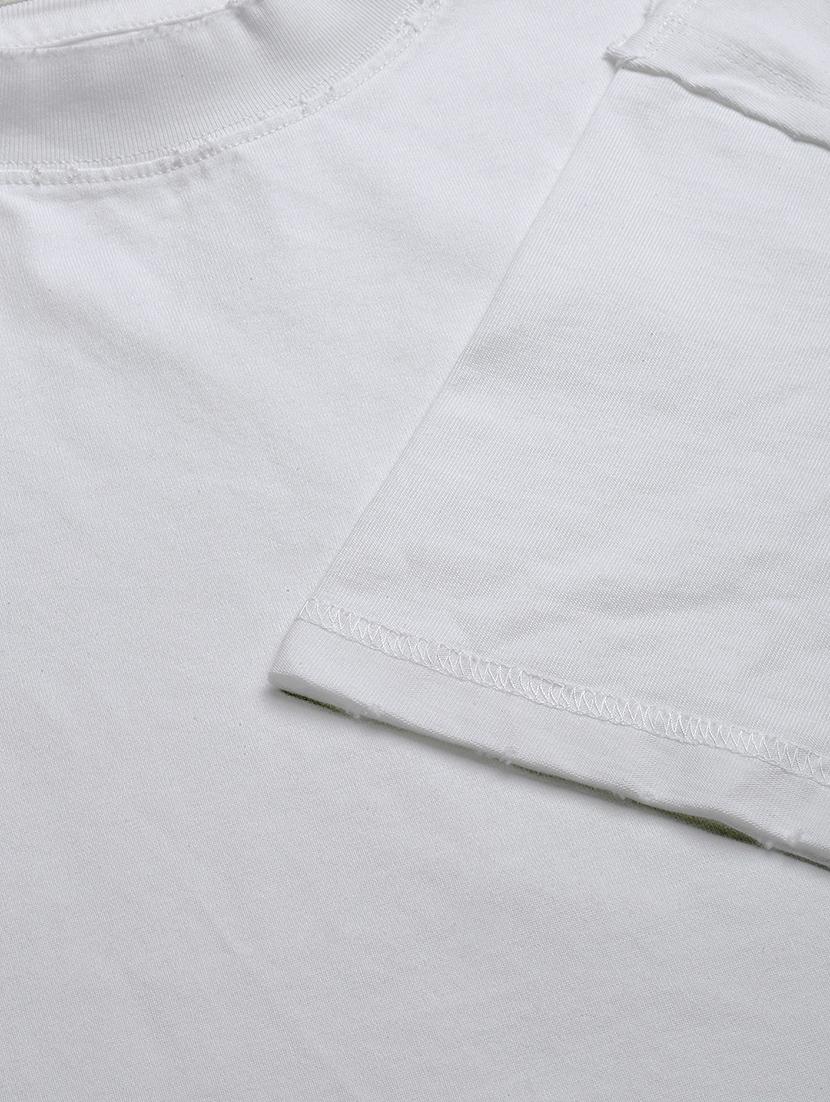 men solid short sleeves regular fit t-shirt - 21923913 - Standard Image - 6