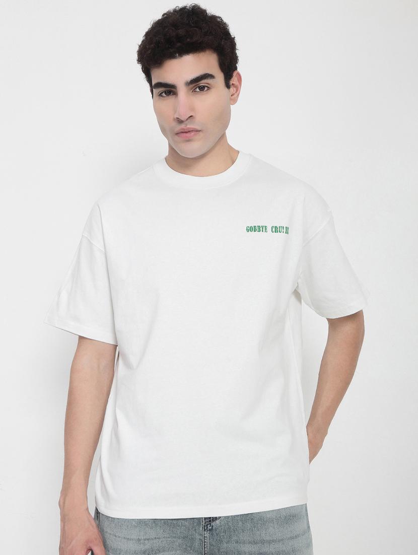 men printed short sleeves loose fit t-shirt - 21923917 - Standard Image - 1